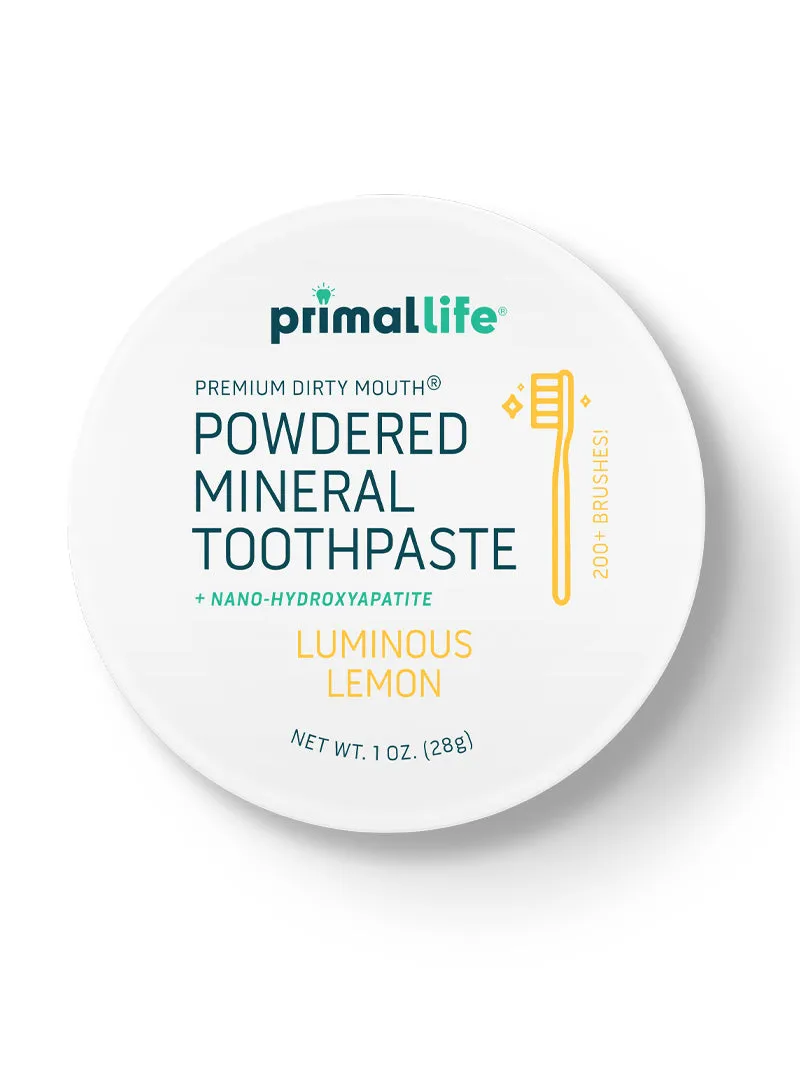 Luminous Lemon Toothpowder