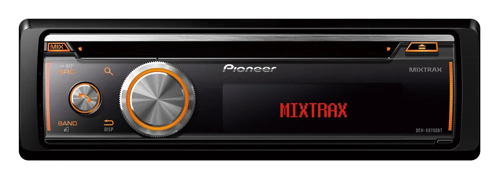 Magnetola automobiliui Pioneer DEH-X8700BT , CD, USB, AUX, BLUETOOTH