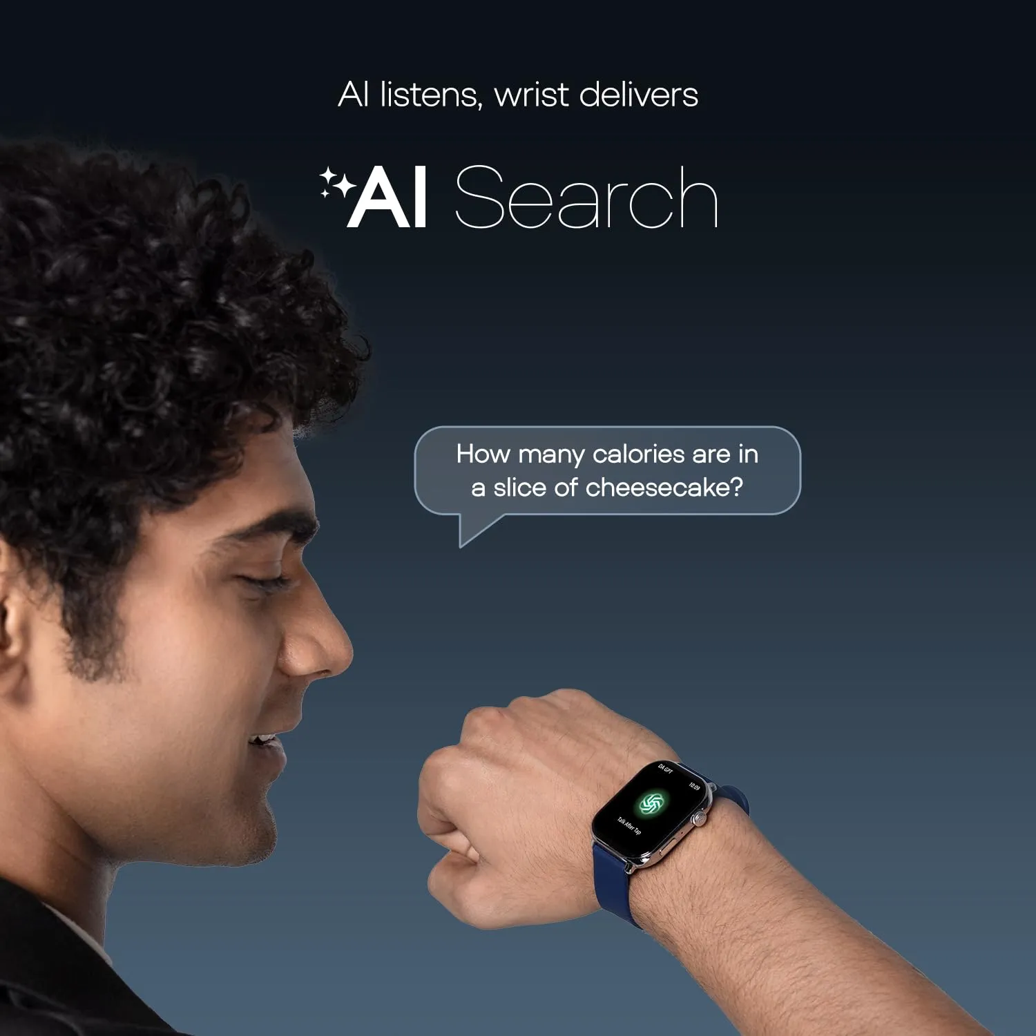 Max India's 1st Ever AI Create Smart Watch, AI Search, 1.96" AMOLED Display, Functional Crown, BT Calling