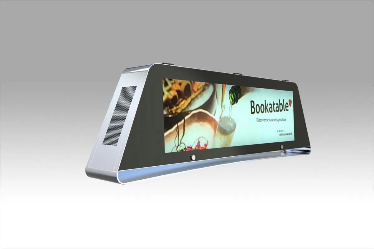 MEAD 2-S LED Taxi Rooftop Digital Signage Display