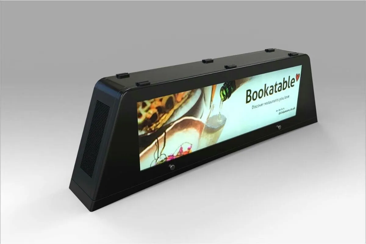 MEAD 2-S LED Taxi Rooftop Digital Signage Display