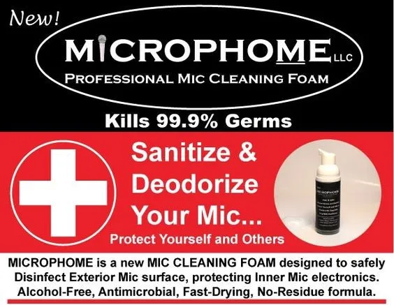 Michrophome Mic Cleaning Foam Kit