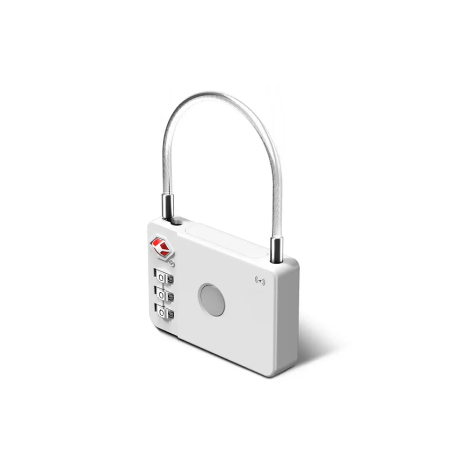 MiLi MiLock TSA-Certified Luggage Lock with Integrated Bluetooth Tracker | Apple MFi Certified (iOS)