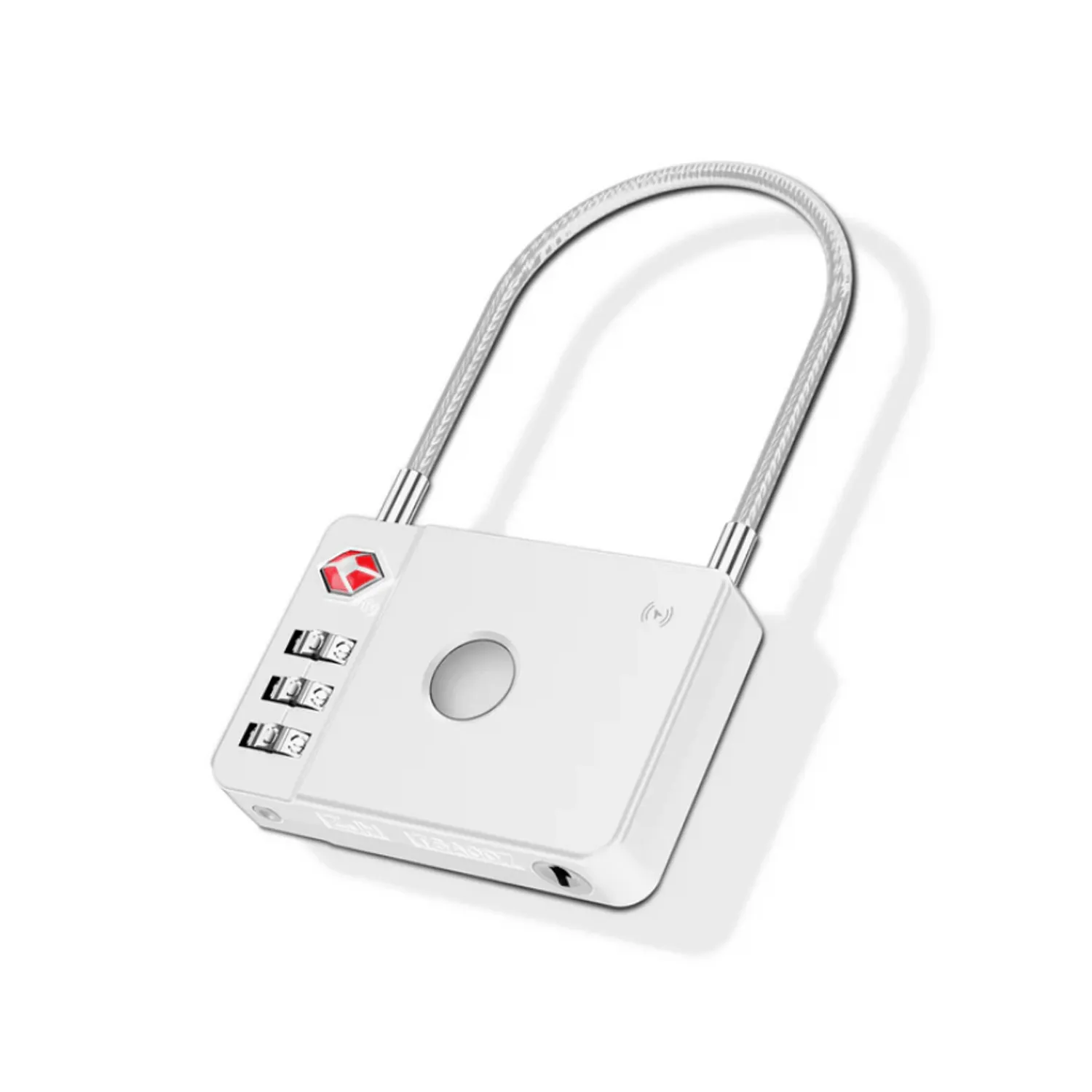 MiLi MiLock TSA-Certified Luggage Lock with Integrated Bluetooth Tracker | Apple MFi Certified (iOS)