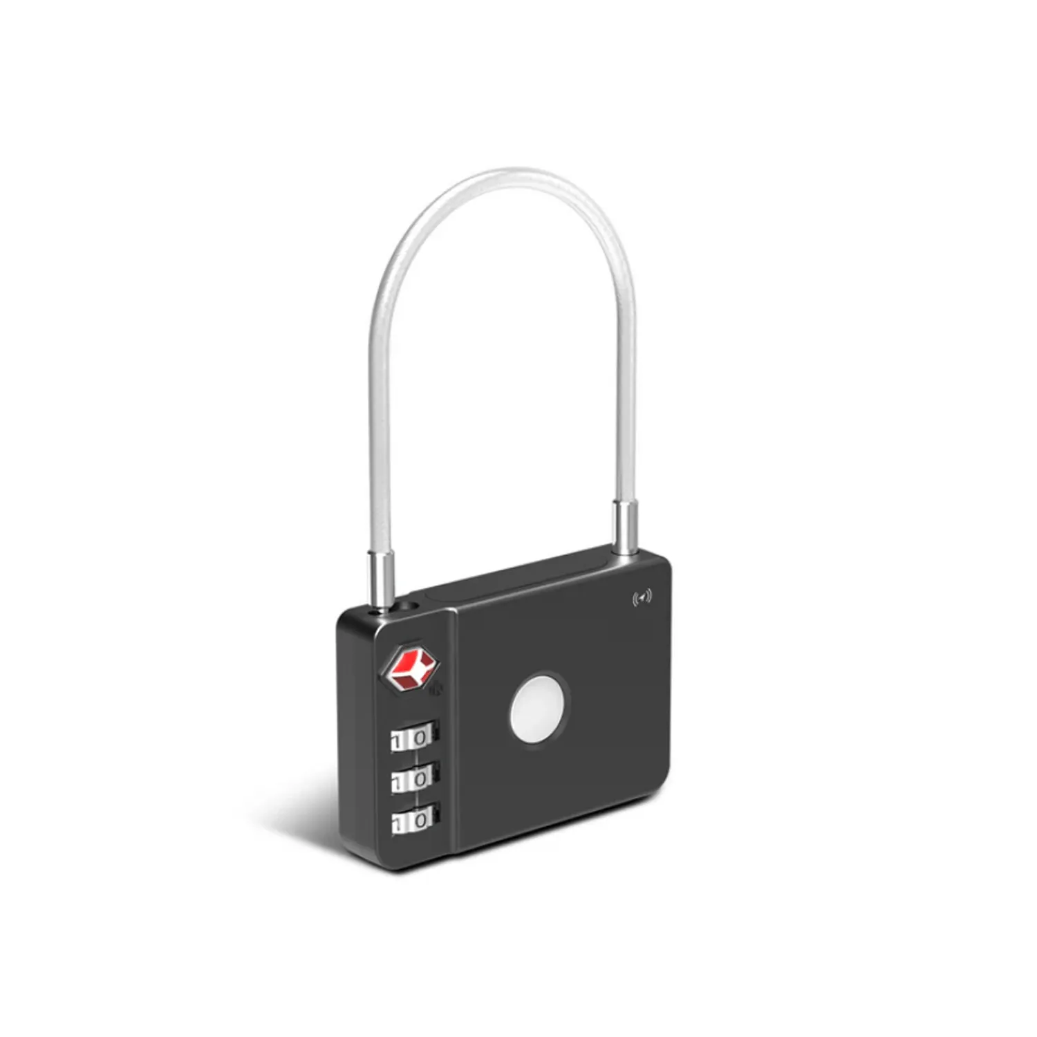 MiLi MiLock TSA-Certified Luggage Lock with Integrated Bluetooth Tracker | Apple MFi Certified (iOS)