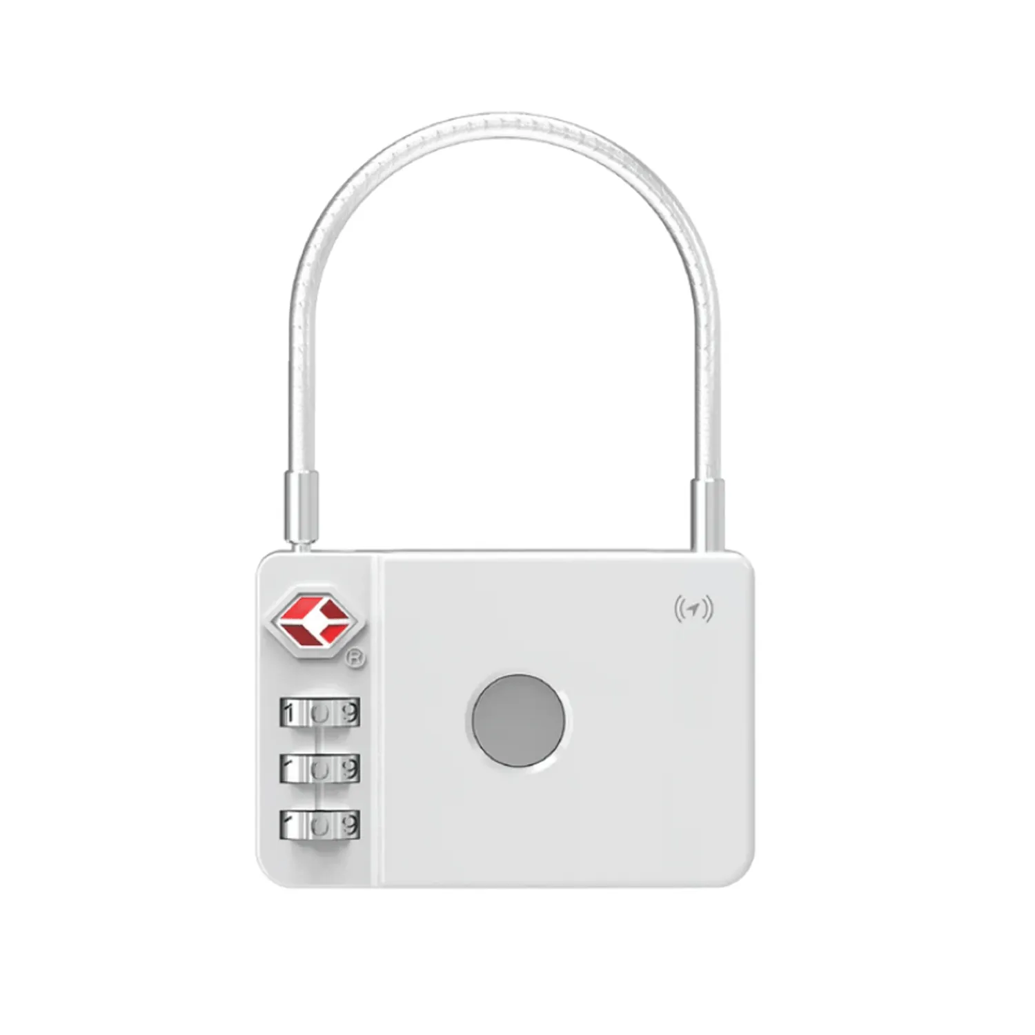 MiLi MiLock TSA-Certified Luggage Lock with Integrated Bluetooth Tracker | Apple MFi Certified (iOS)