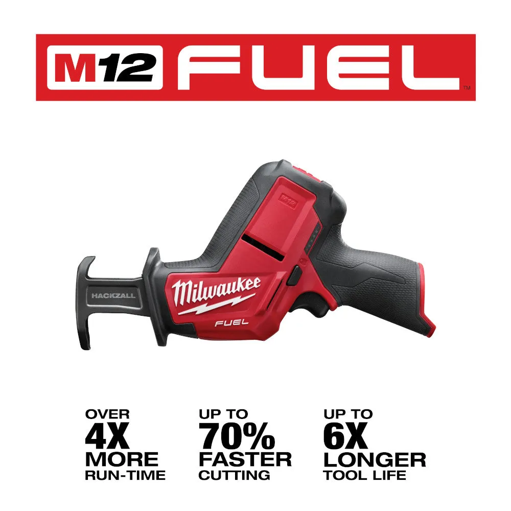 Milwaukee 2520-20 M12 FUEL 12V HACKZALL Reciprocating Saw w/ Blade - Bare Tool