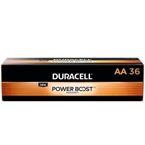 MN1500B144 Duracell, MN1500 Alkaline Battery, AA, Coppertop, 144/Case