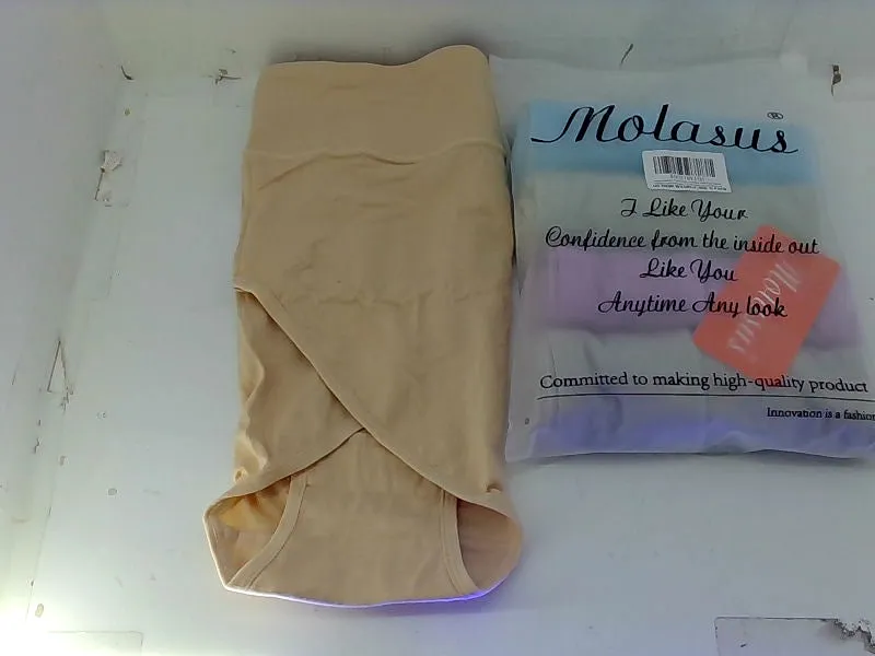 Molasus 5 Pack Multicolor High Waist Women's Panties Size 5XLarge