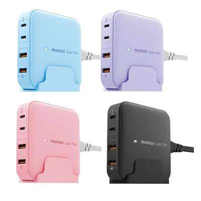 Momax OnePlug 4-Port Desktop GaN Charger 70W