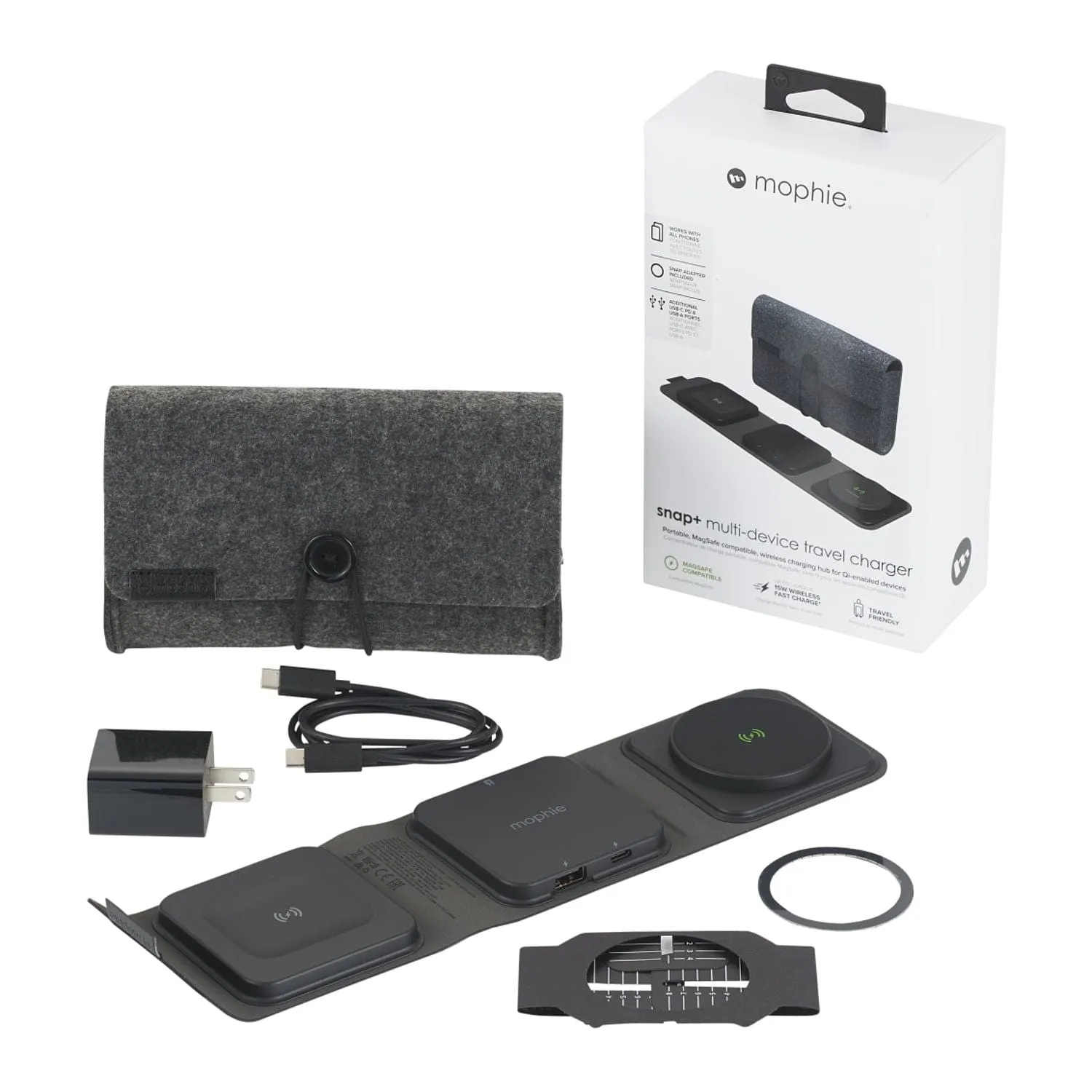 mophie - Snap   Multi-device Travel Charger