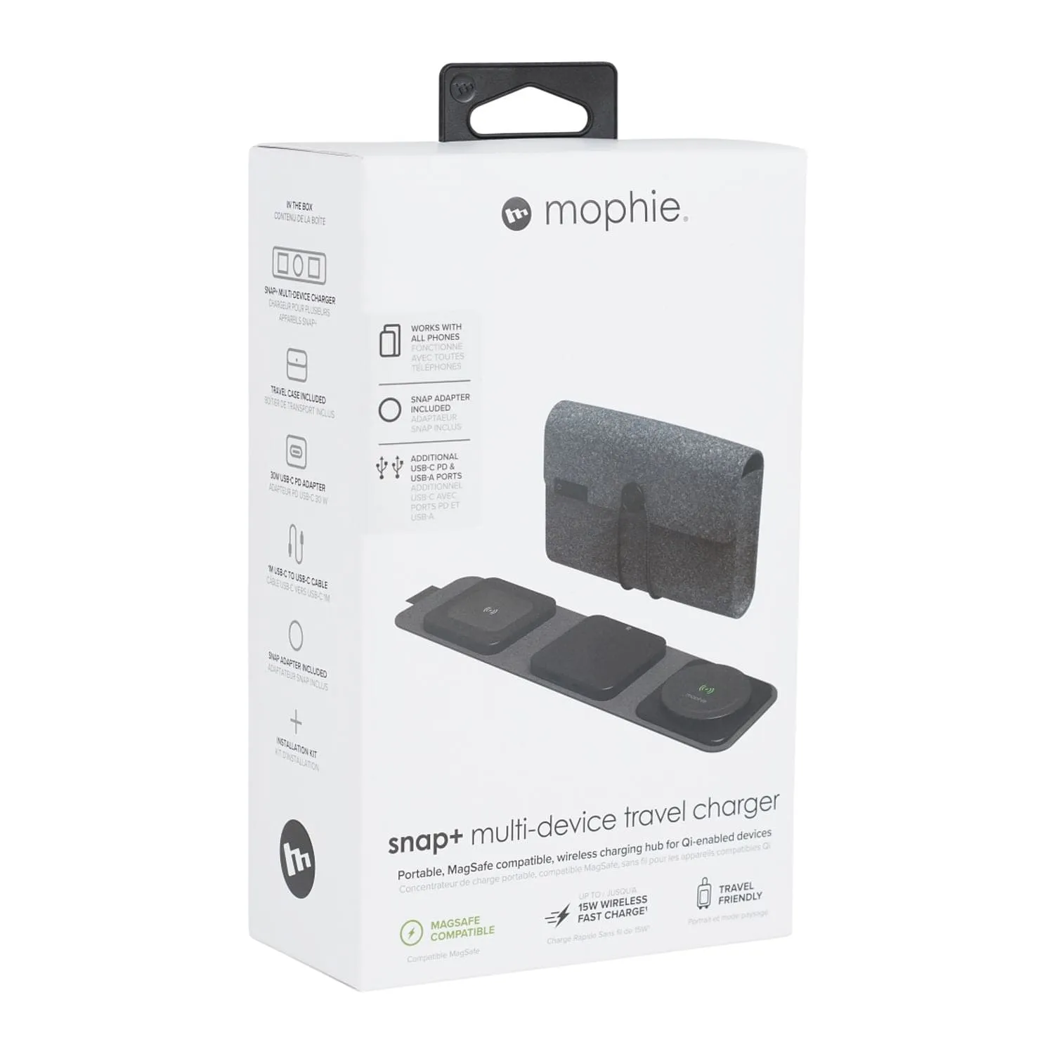 mophie - Snap   Multi-device Travel Charger