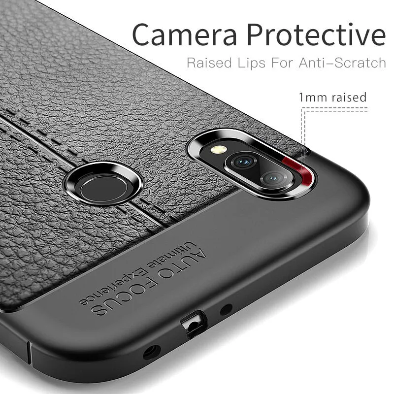 Msvii Case for Redmi Note 7 Case Silicone for Xiaomi Redmi Note 7 Pro Case Leather Global Version Cover 360 Funda Coque Capa