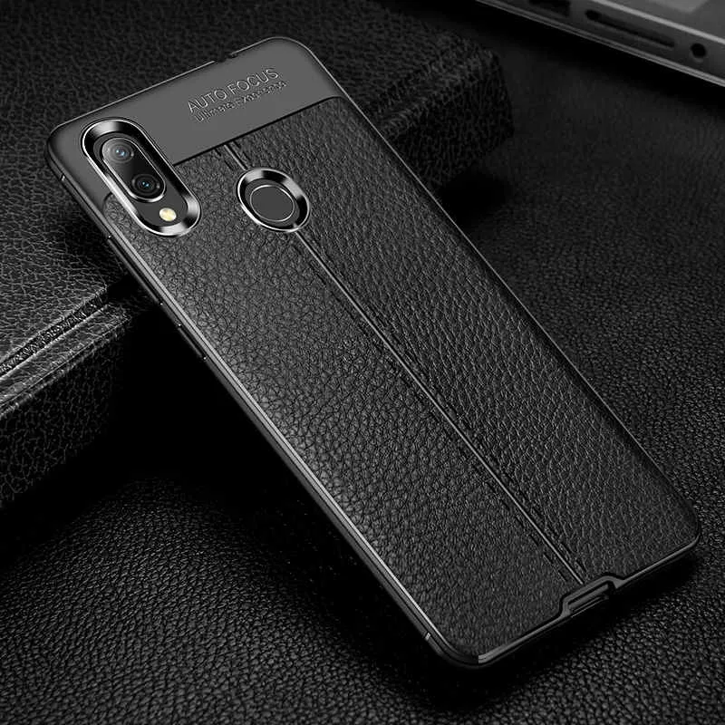 Msvii Case for Redmi Note 7 Case Silicone for Xiaomi Redmi Note 7 Pro Case Leather Global Version Cover 360 Funda Coque Capa