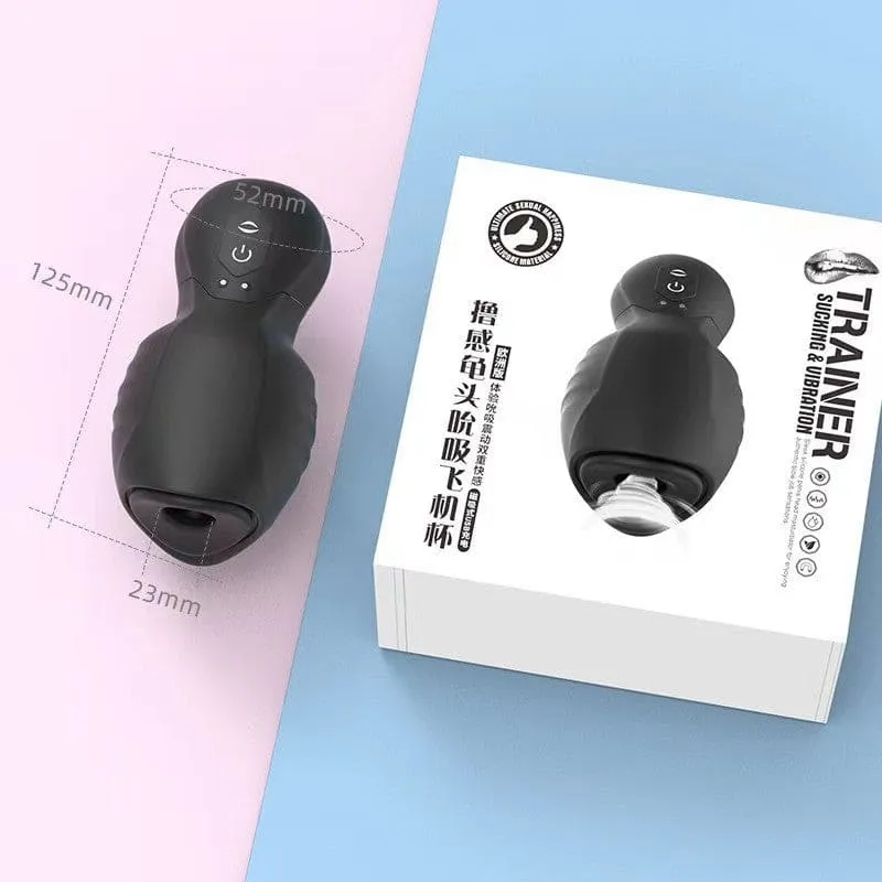 Multi Frequency Sucking Vibrating Cup for Men’s Masturbation