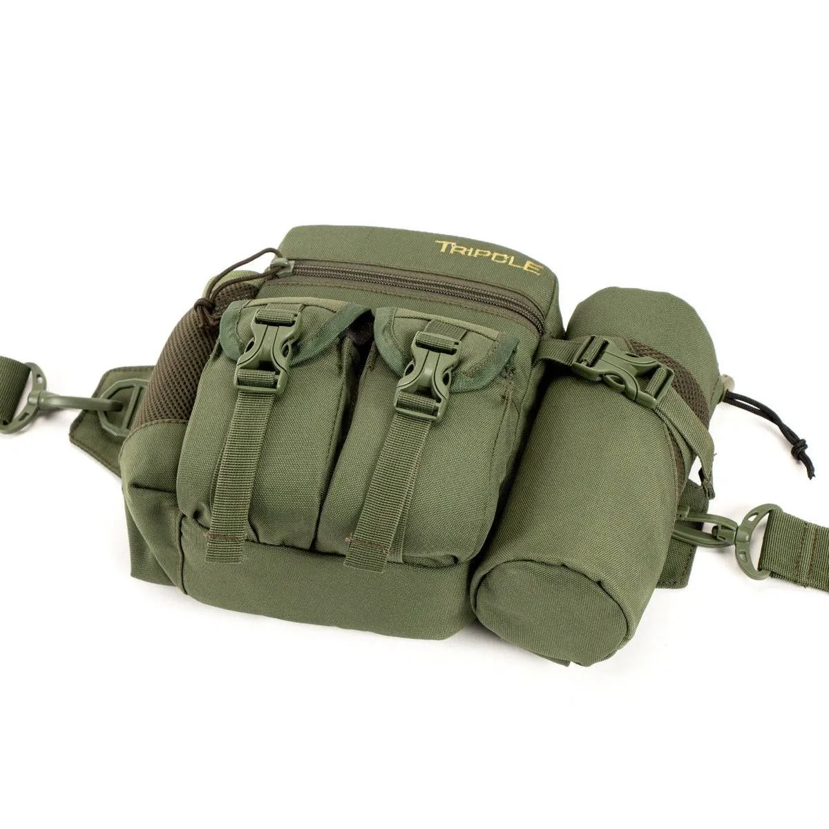 Multi Utility Waist Pack  cum Sling Bag with Detachable Bottle Holder