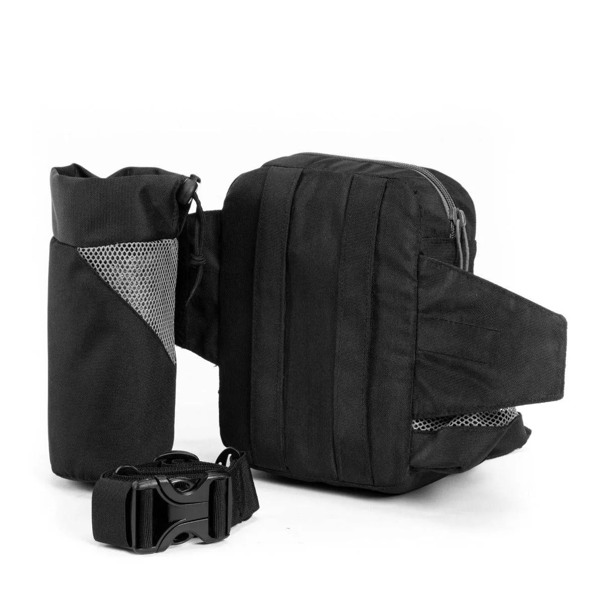 Multi Utility Waist Pack  cum Sling Bag with Detachable Bottle Holder