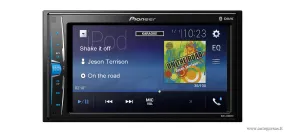 Multimedija automobiliui Pioneer MVH-A200VBT su 6.2″ ekranu, iPod/iPhone, USB, AUX, BLUETOOTH