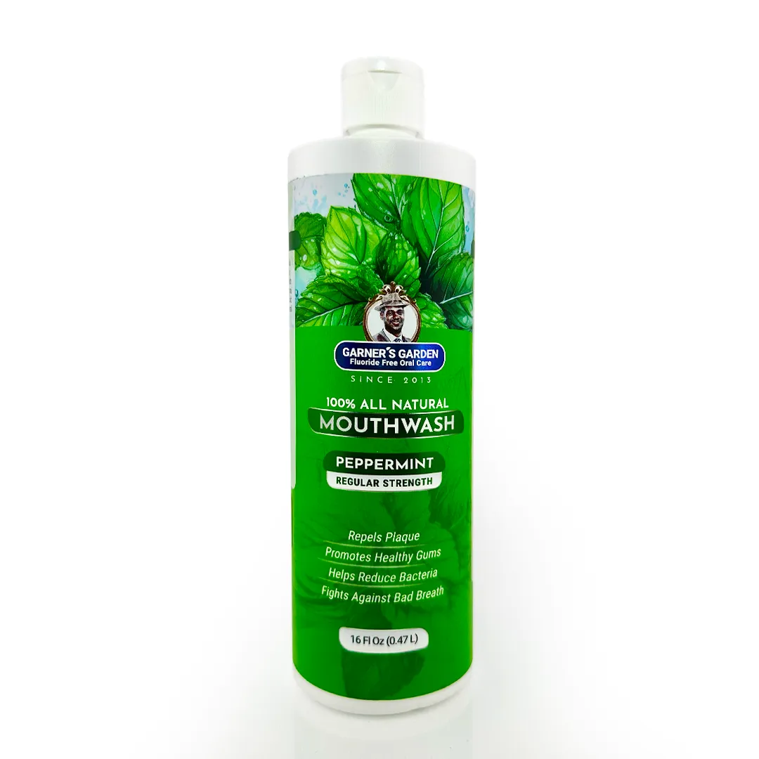 Natural Mouthwash -  Antibacterial Fluoride-Free