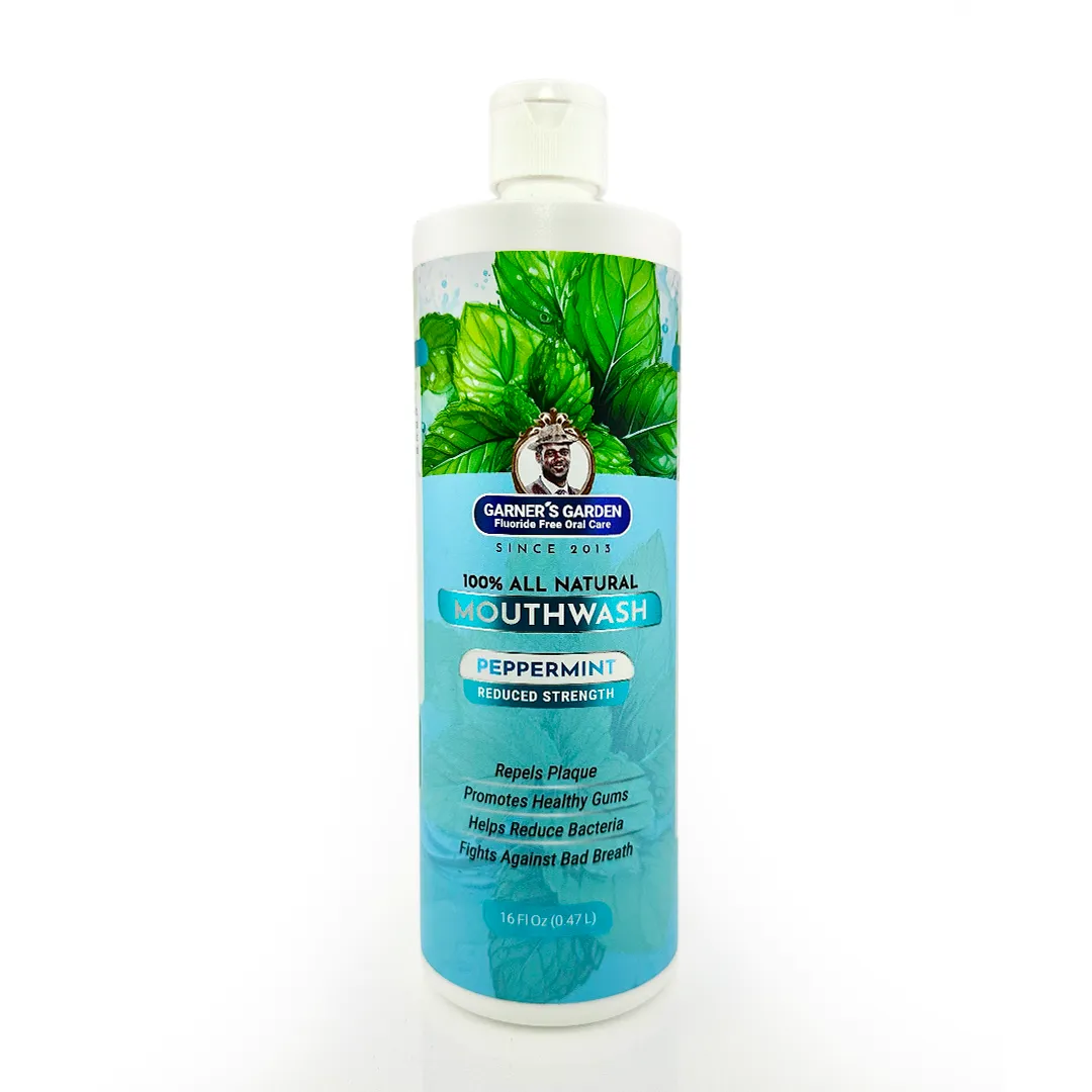 Natural Mouthwash -  Antibacterial Fluoride-Free