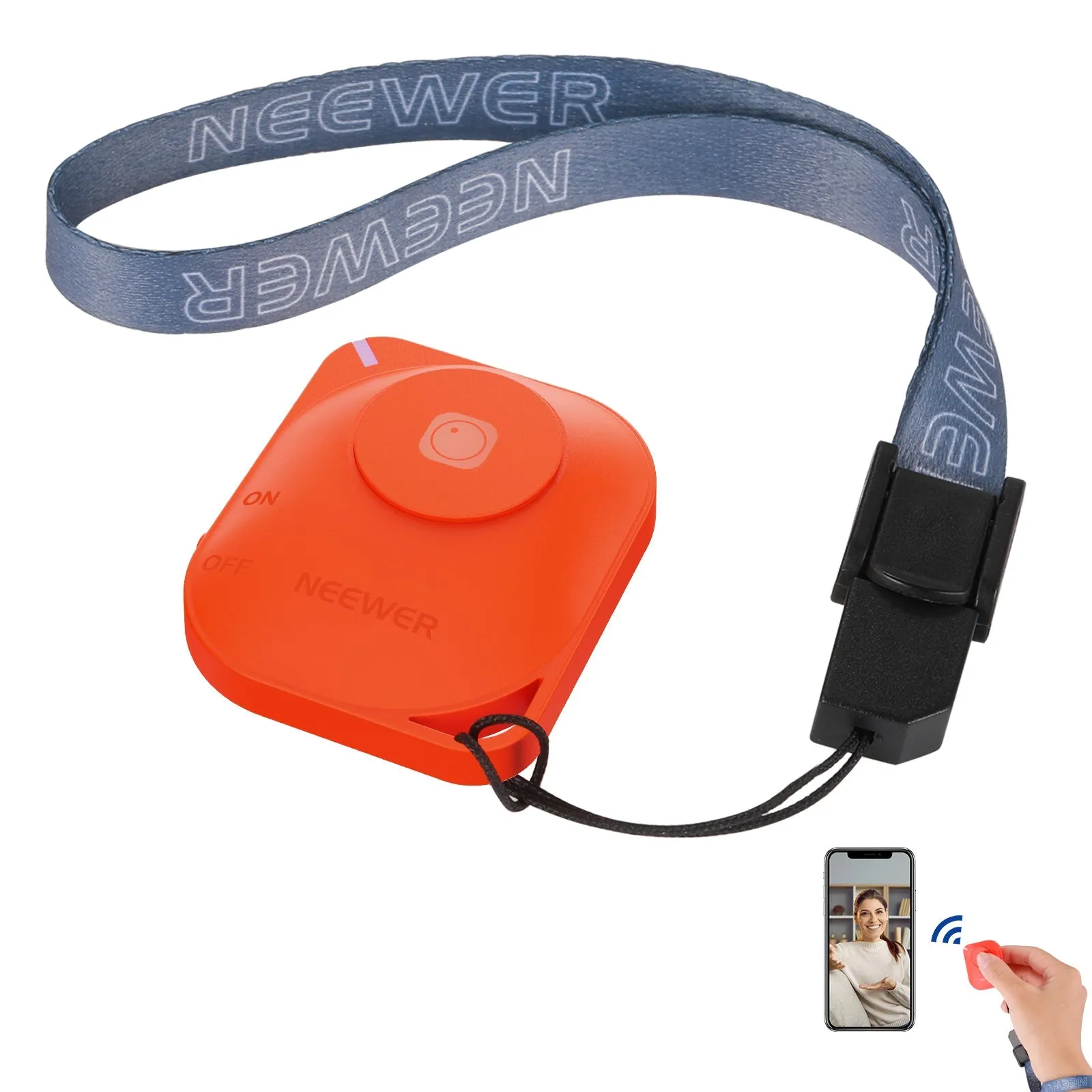 NEEWER RT116 Wireless Bluetooth Remote Lanyard