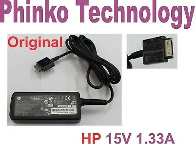 New Genuine Original AC Adapter for HP Envy X2 15V 1.33A 20W with Power Cord