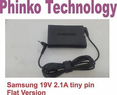 New Original AC Adapter Charger for Samsung Ultrabook, 19V 2.1A, 40W **