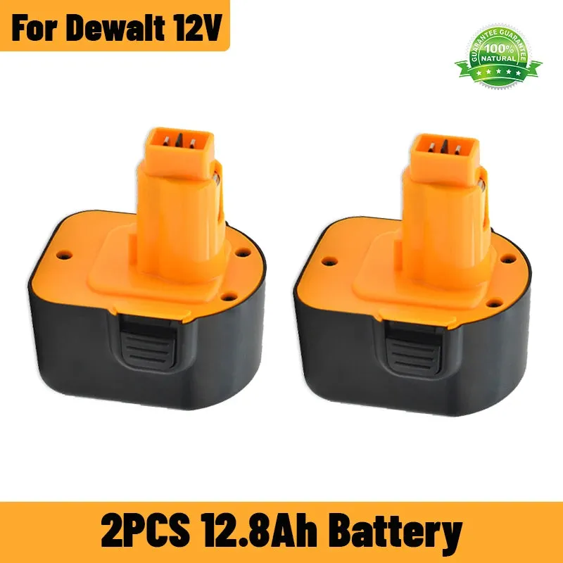 Ni-MH Replacement Battery for Dewalt 12V DC9071 Battery DW9071 DW9072 DC9071 DE9072 DE9074 DE9075 Power Tool Battery Charger