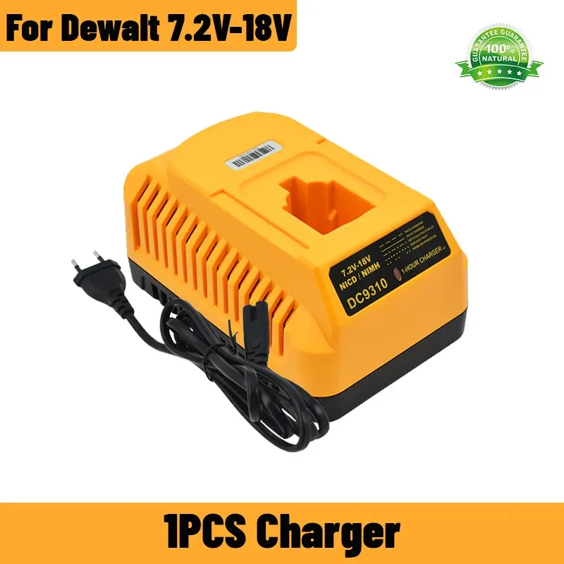 Ni-MH Replacement Battery for Dewalt 12V DC9071 Battery DW9071 DW9072 DC9071 DE9072 DE9074 DE9075 Power Tool Battery Charger