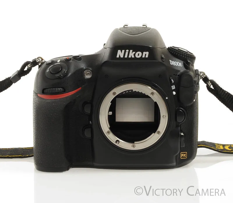 Nikon D800E 36.3MP Full Frame Digital SLR Camera Body ~5400 Shots [EXC ]