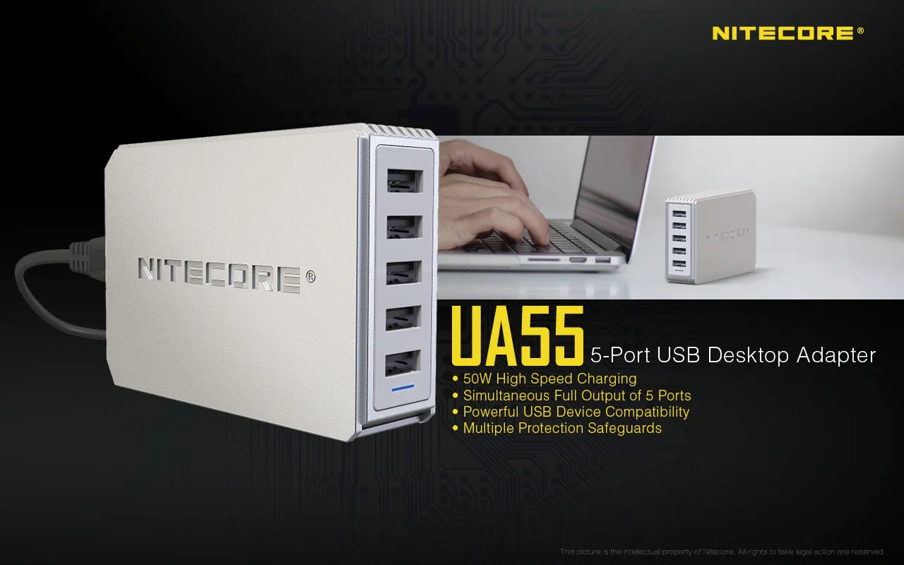 NITECORE USB CHARGER (UA55)