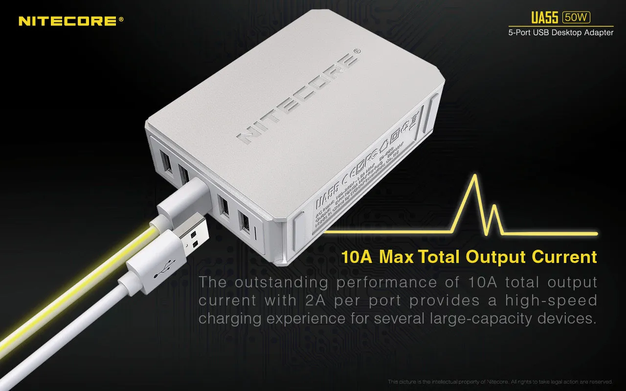 NITECORE USB CHARGER (UA55)