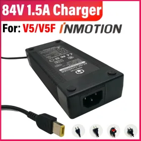 NMOTION V5 84V 1.5A Charger V5F 84V 1.5A Original Charger V5/V5F Charger Electric Unicycle EUC Spare Parts Accessories