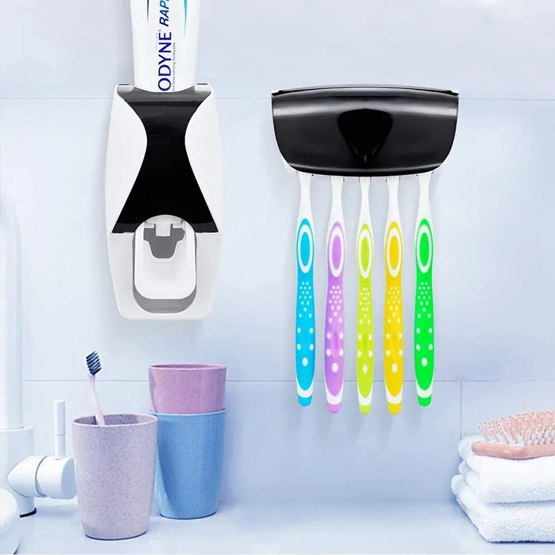 No punching automatic toothpaste squeezer