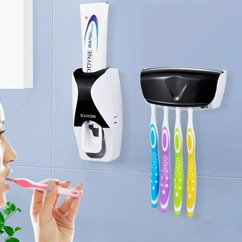 No punching automatic toothpaste squeezer