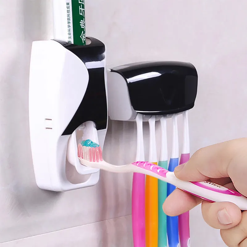 No punching automatic toothpaste squeezer