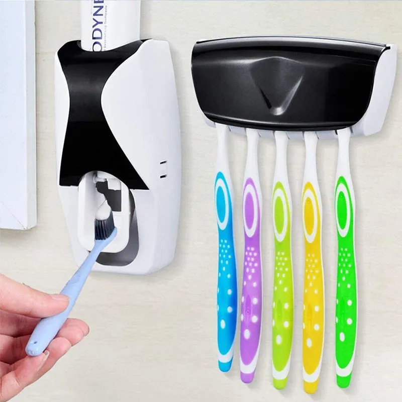 No punching automatic toothpaste squeezer