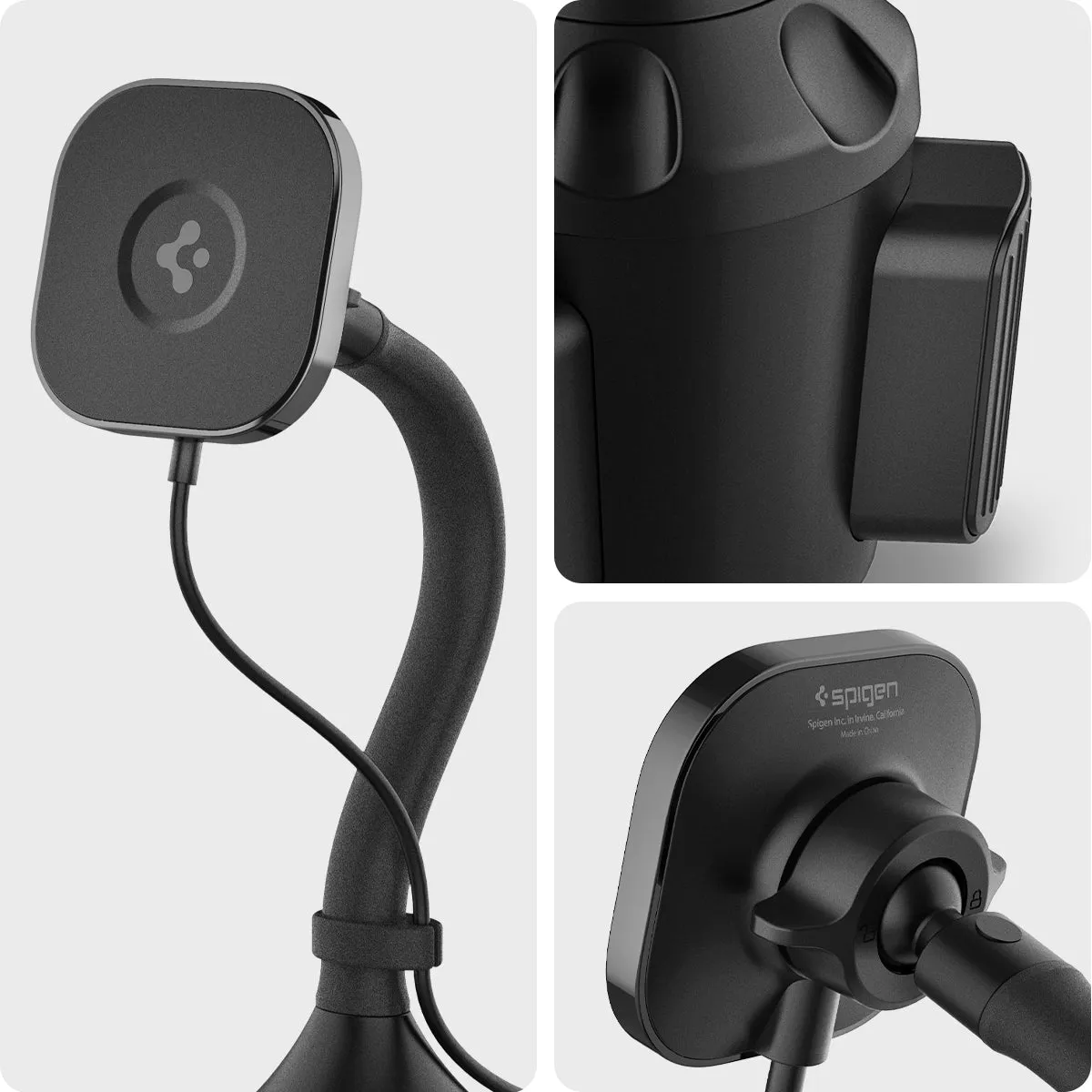 OneTap Pro Cup Holder Car Mount | ITS68W (MagFit)