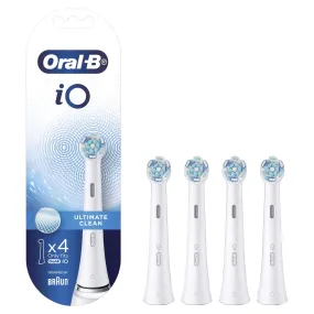 Oral B IO Refills Ultimate Clean White [4 Pack]