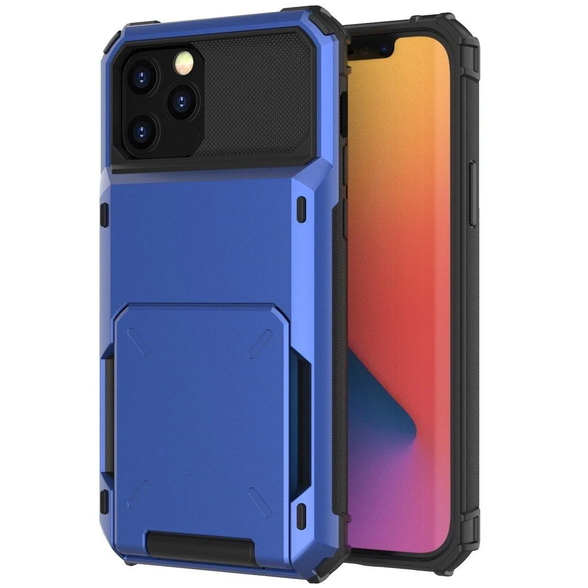 Orbit Shockproof iPhone Wallet Case For 14-16 Series