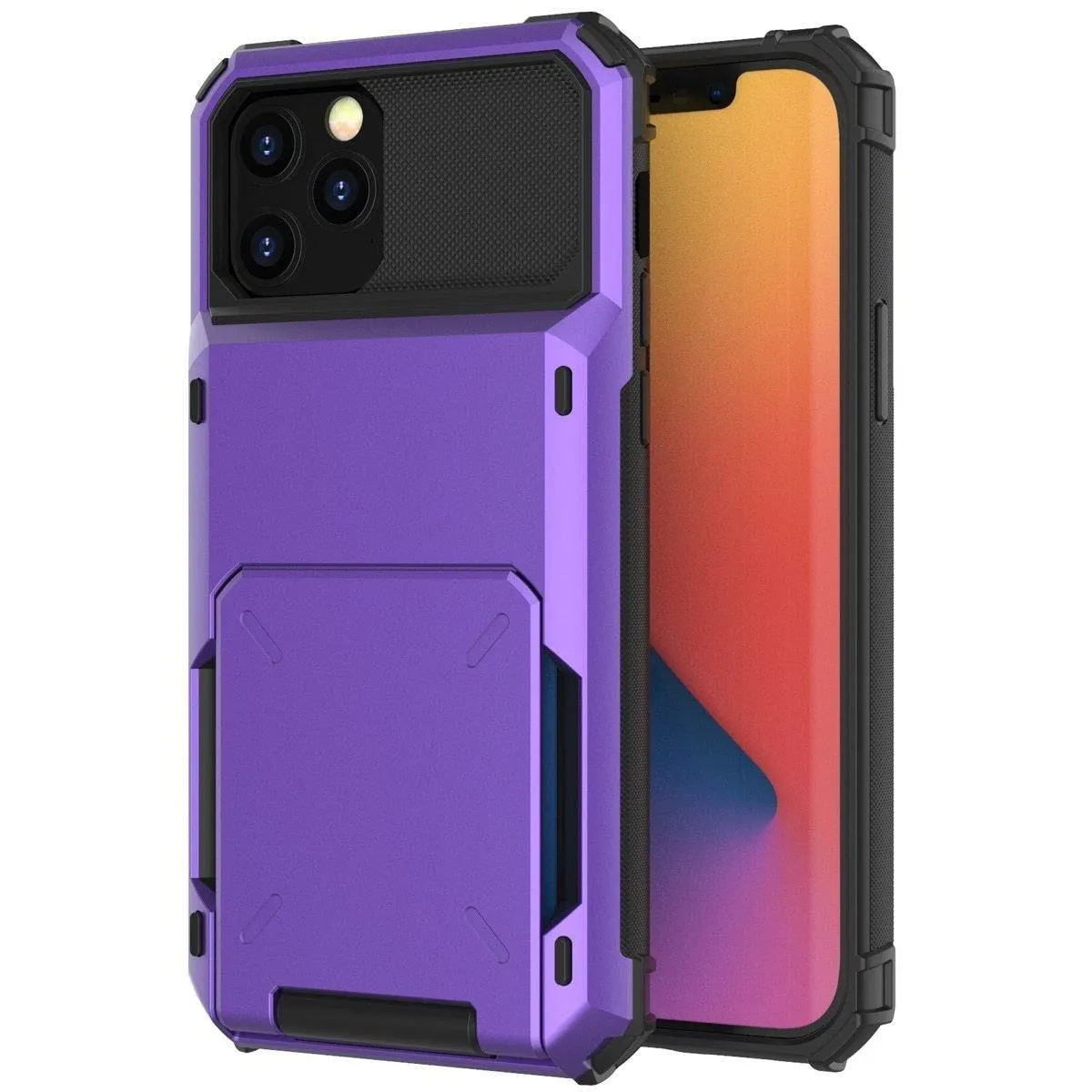 Orbit Shockproof iPhone Wallet Case For 14-16 Series