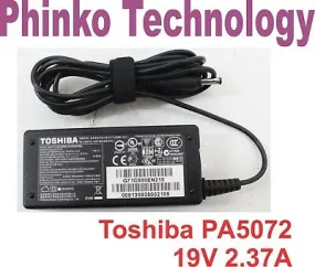 Original Adapter Charger for Toshiba PA5072E-1AC3 PA5072A-1ACA PA5072U-1ACA