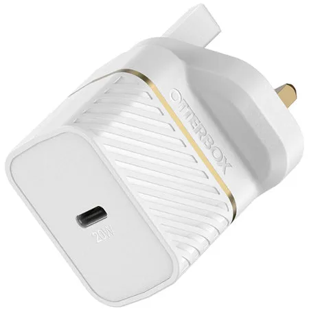 Otterbox Uk Wall Charger 20W - 1X Usb-C 20W Usb-Pd White