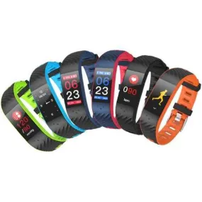 P4 bluetooth Upgraded Version Heart Rate Blood Pressure Monitor Smartband for Mobile Phone