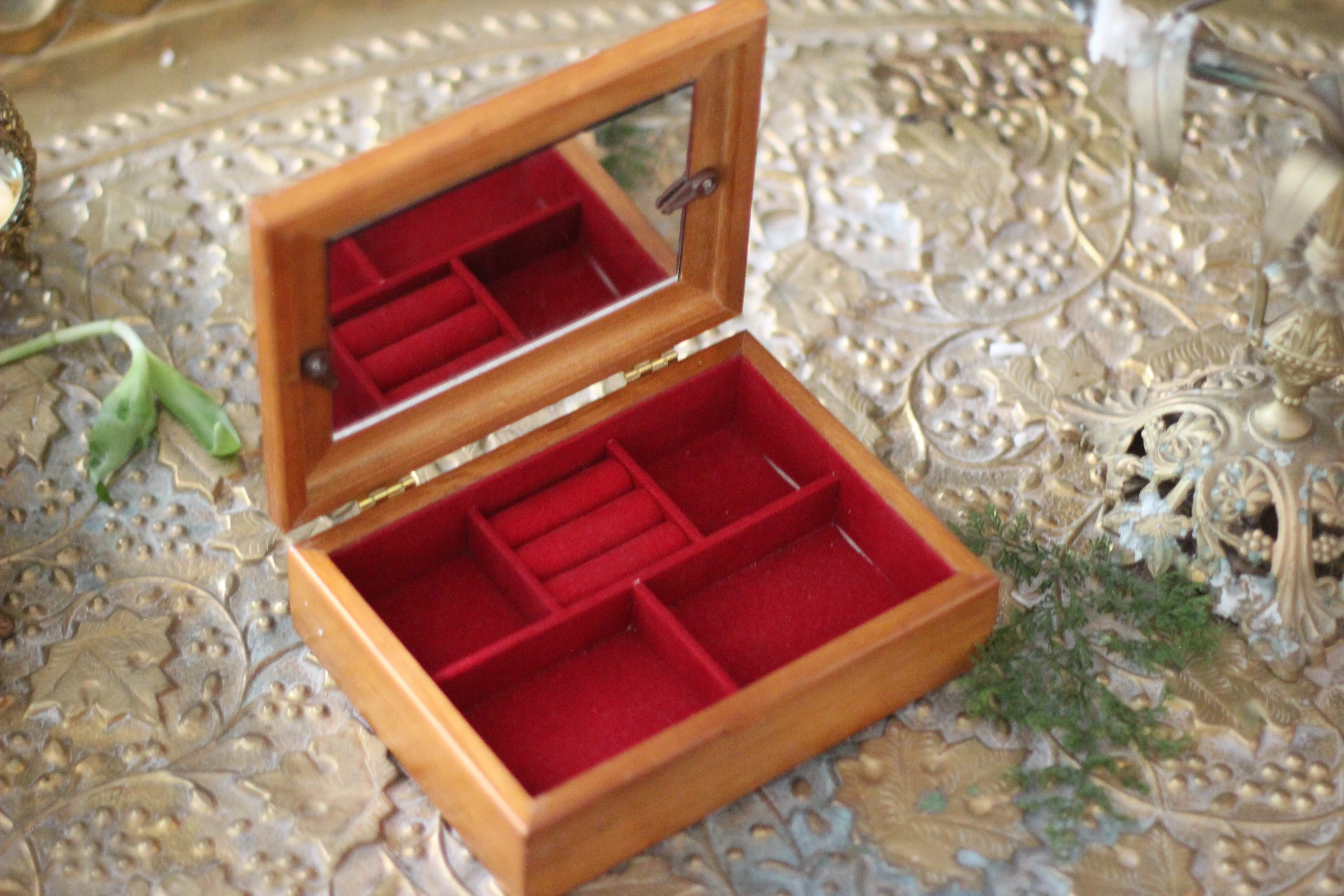 Picture Frame Wodden Jewellery Box