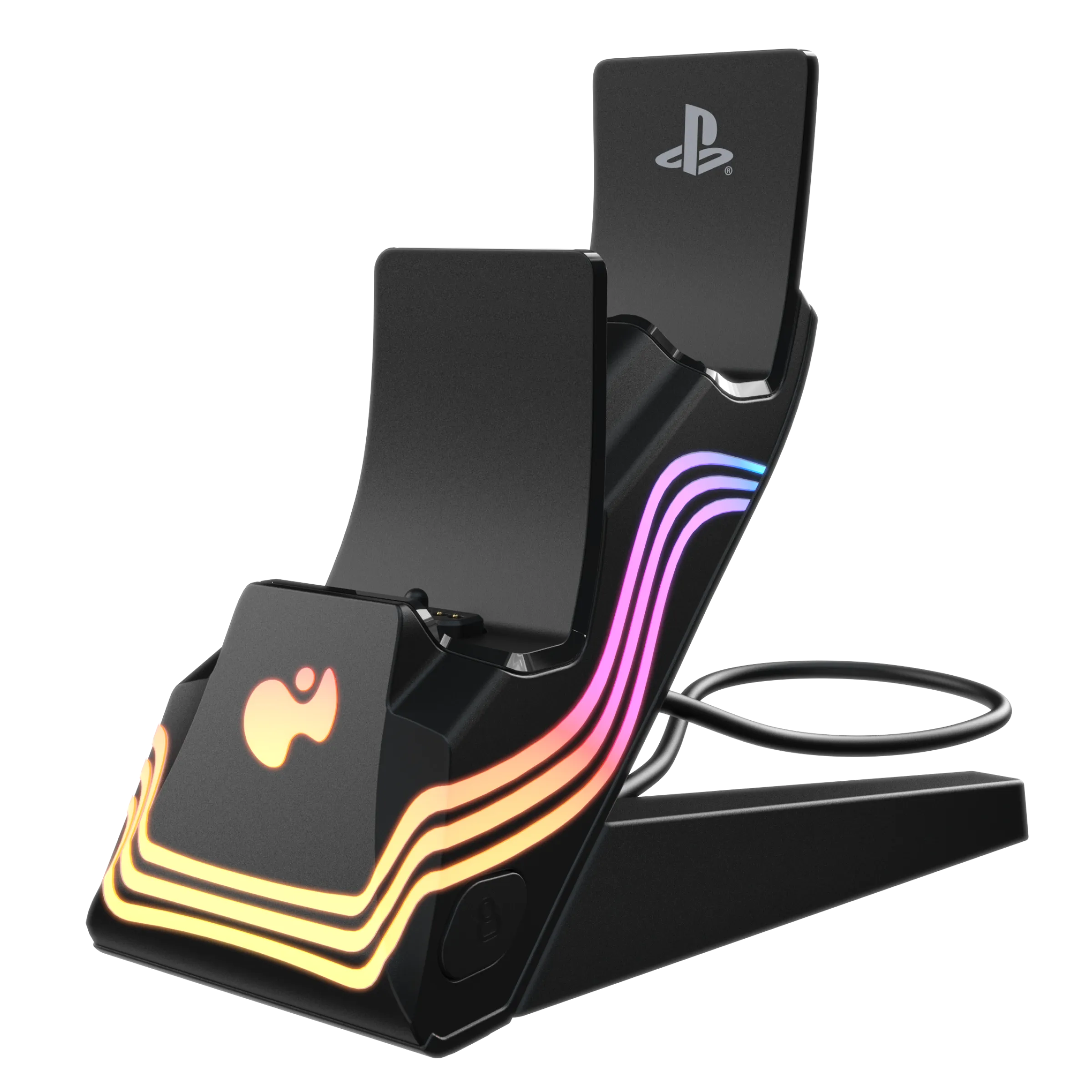 PlayStation 5 Black Afterglow™ Wave Dual Charger