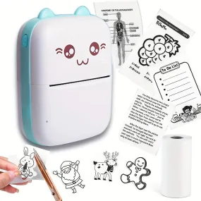 Portable Mini Printer Wireless Smart Printing for Mobile Devices