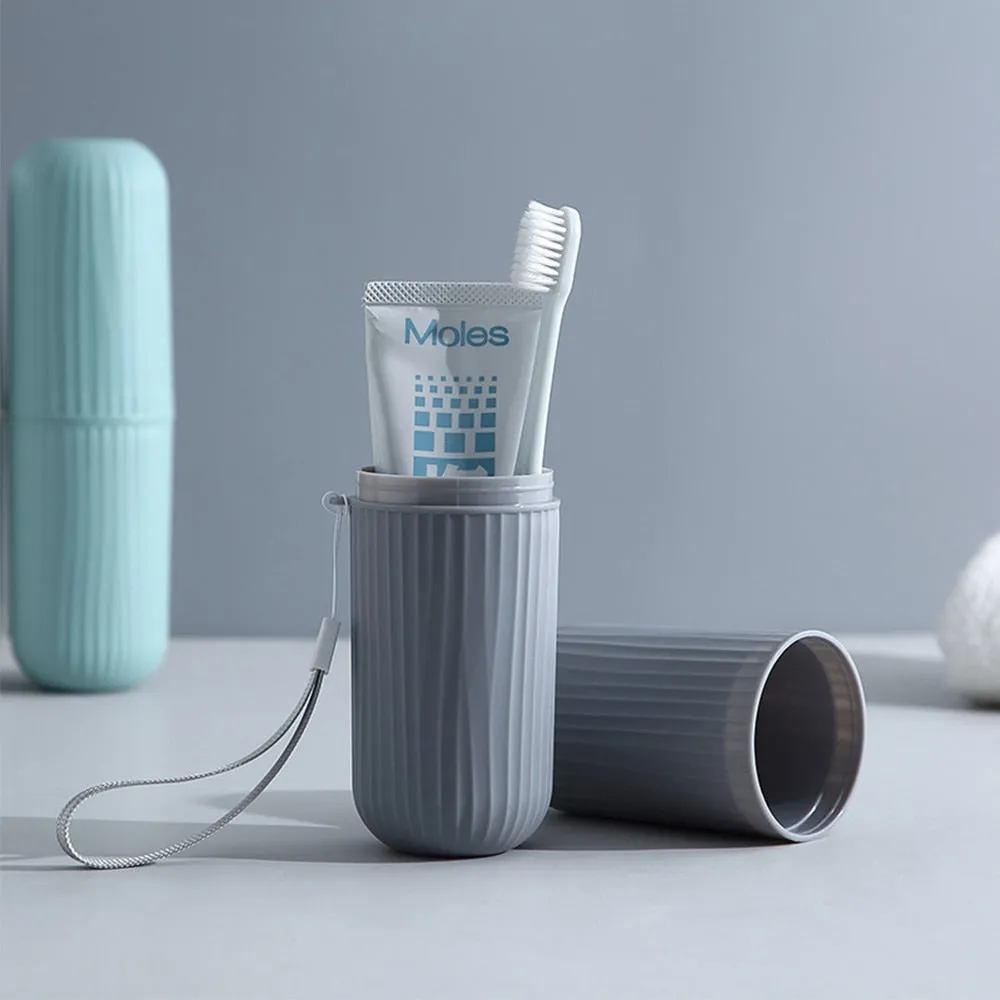 Portable Toothbrush Toothpaste Holder