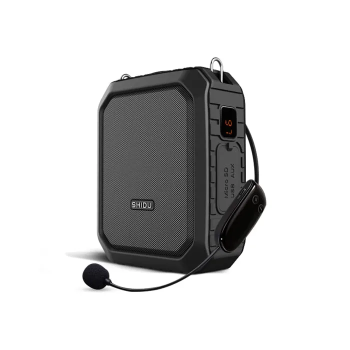 Portable Voice Amplifier with Wireless Microphone IPX5 Waterproof Bluetooth Speaker