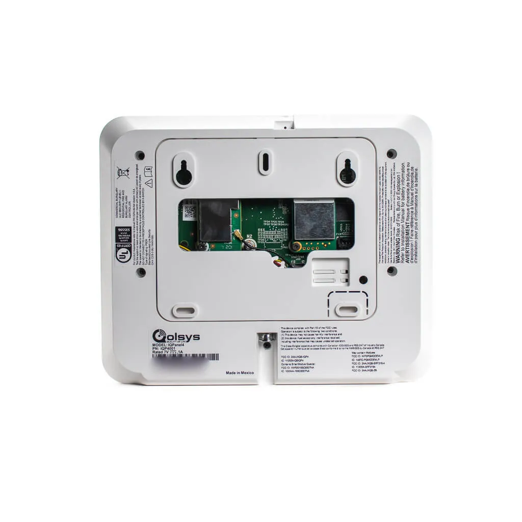 Qolsys IQ Panel 4 PowerG   433 Touchscreen Wireless Alarm System